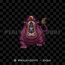 キングイーターの画像：SFC版ドラクエ6の敵・モンスター図鑑 ／ ドラクエ6攻略