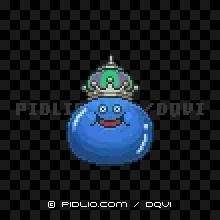 キングスライムの画像：SFC版ドラクエ6の敵・モンスター図鑑 ／ ドラクエ6攻略