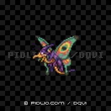 イーブルフライの画像：SFC版ドラクエ6の敵・モンスター図鑑 ／ ドラクエ6攻略