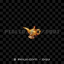 のろいのランプの画像：SFC版ドラクエ6の敵・モンスター図鑑 ／ ドラクエ6攻略