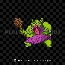 ボストロールの画像：SFC版ドラクエ6の敵・モンスター図鑑 ／ ドラクエ6攻略