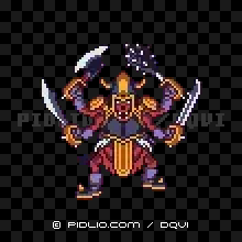 ヘルクラッシャーの画像：SFC版ドラクエ6の敵・モンスター図鑑 ／ ドラクエ6攻略