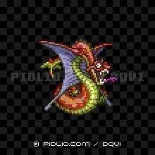 オーシャンナーガの画像：SFC版ドラクエ6の敵・モンスター図鑑 ／ ドラクエ6攻略